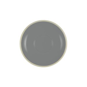 French Grey Flat White Saucer 145mm
