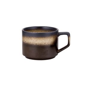 Tan Bark Straight-Side Cup 220ml