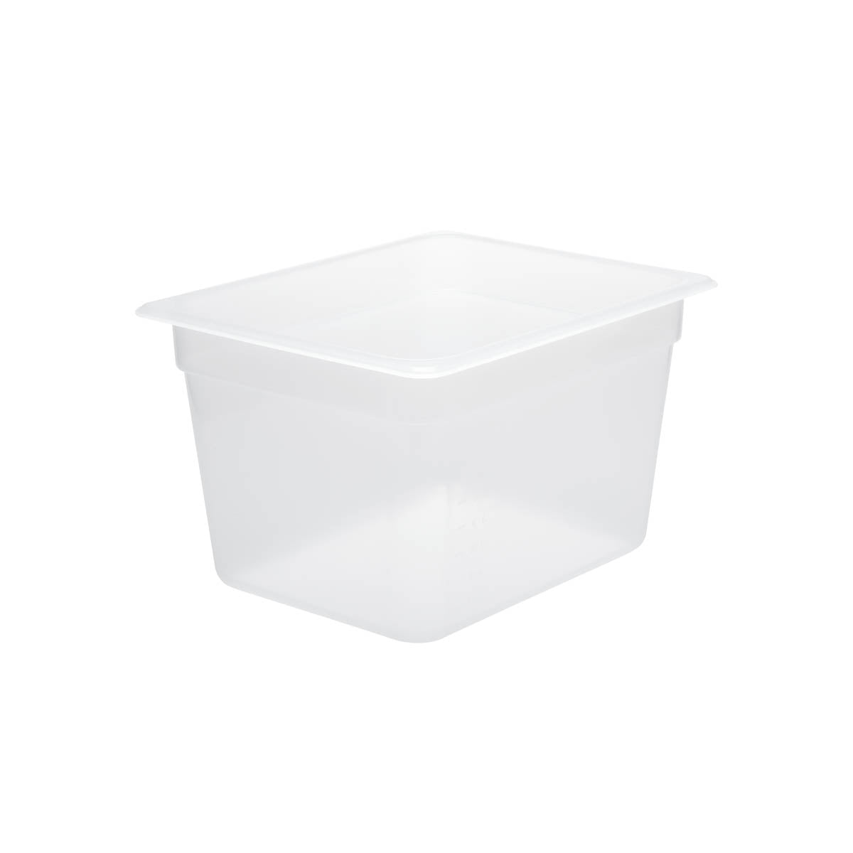 GN Storage Container Polypropylene Size 1/2 x 200mm Clear