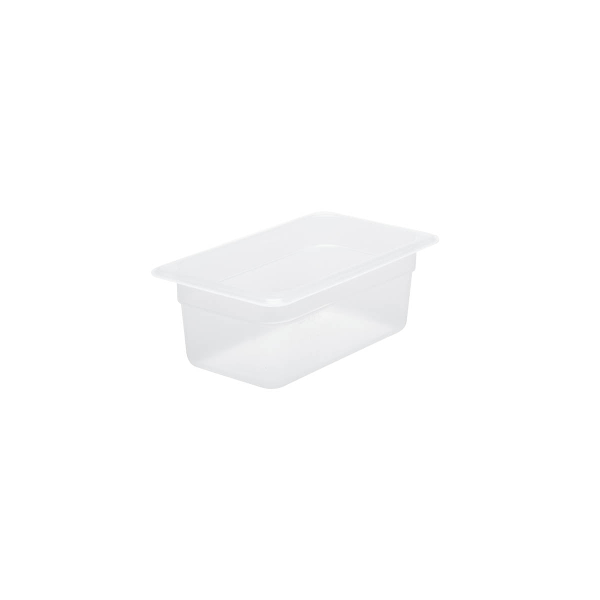 GN Storage Container Polypropylene Size 1/4 x 100mm Clear