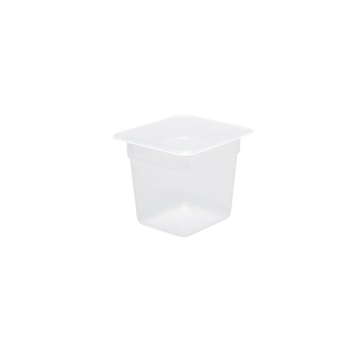 GN Storage Container Polypropylene Size 1/6 x 150mm Clear