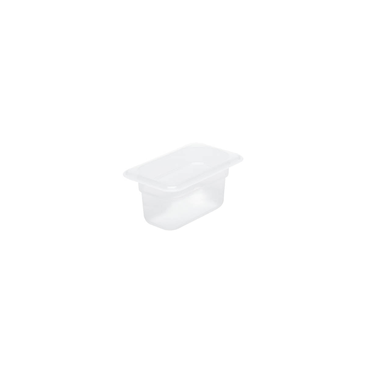 GN Storage Container Polypropylene Size 1/9 x 150mm Clear