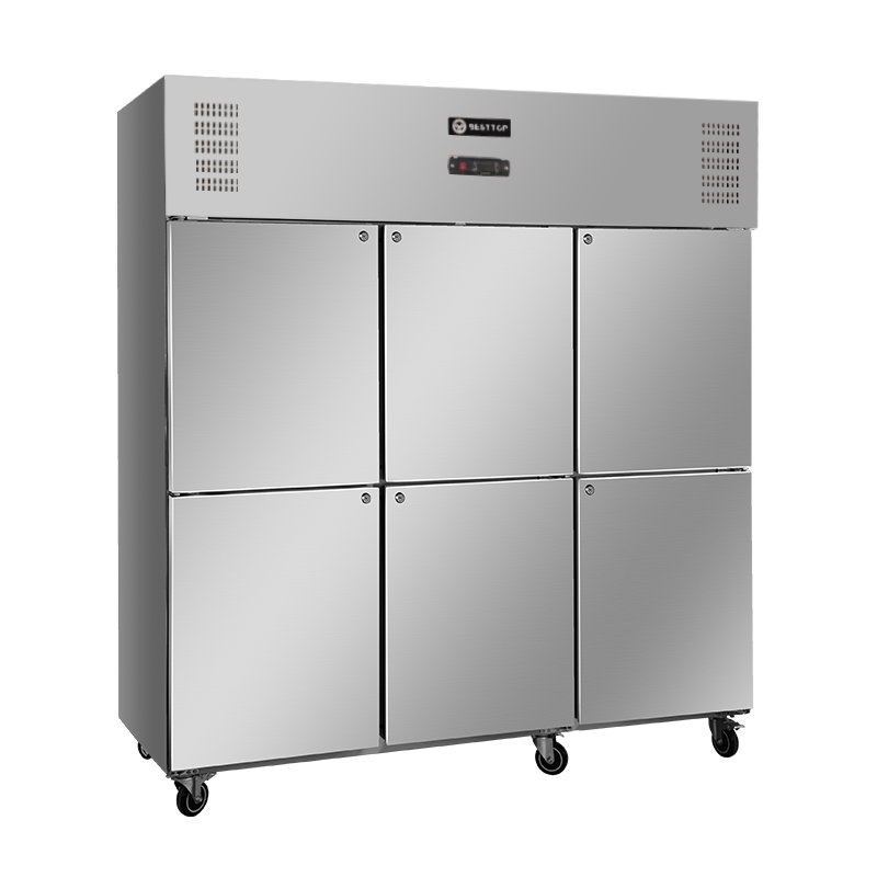 BESTTOP Dual Compressor 6-Door Upright Freezer/CFT-72-6