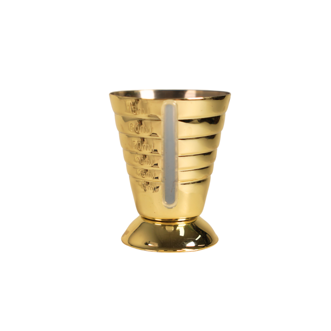 Multi Level Jigger 75ml Gold