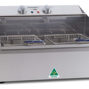 Roband Single Pan/Double basket Fryer 11lt