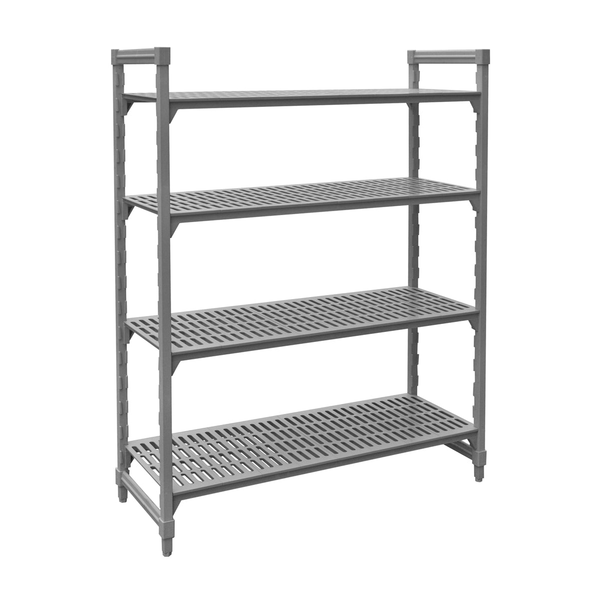 Vented Shelf Complete Unit Grey Polypropylene / Iron 1525x610x1800mm