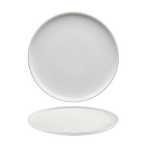 Shiro Round Flat Coupe Plate 280mm With Relief Design