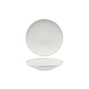 Shiro Round Deep Coupe Plate Relief Design 210mm