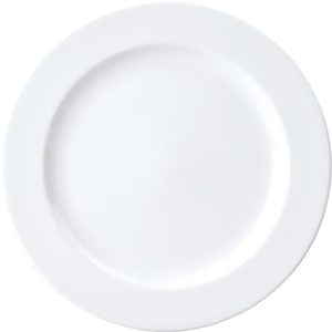 Chelsea Round Plate Flat Rim 180mm