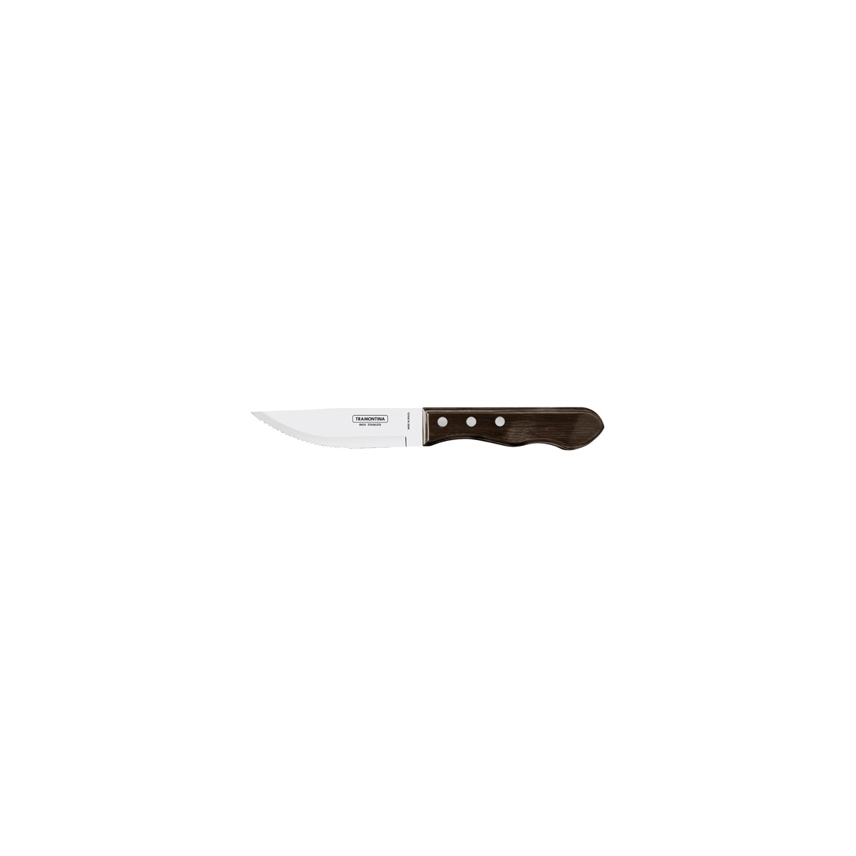 Churrasco Polywood Serrated Wide Blade Steak Knife 127mm