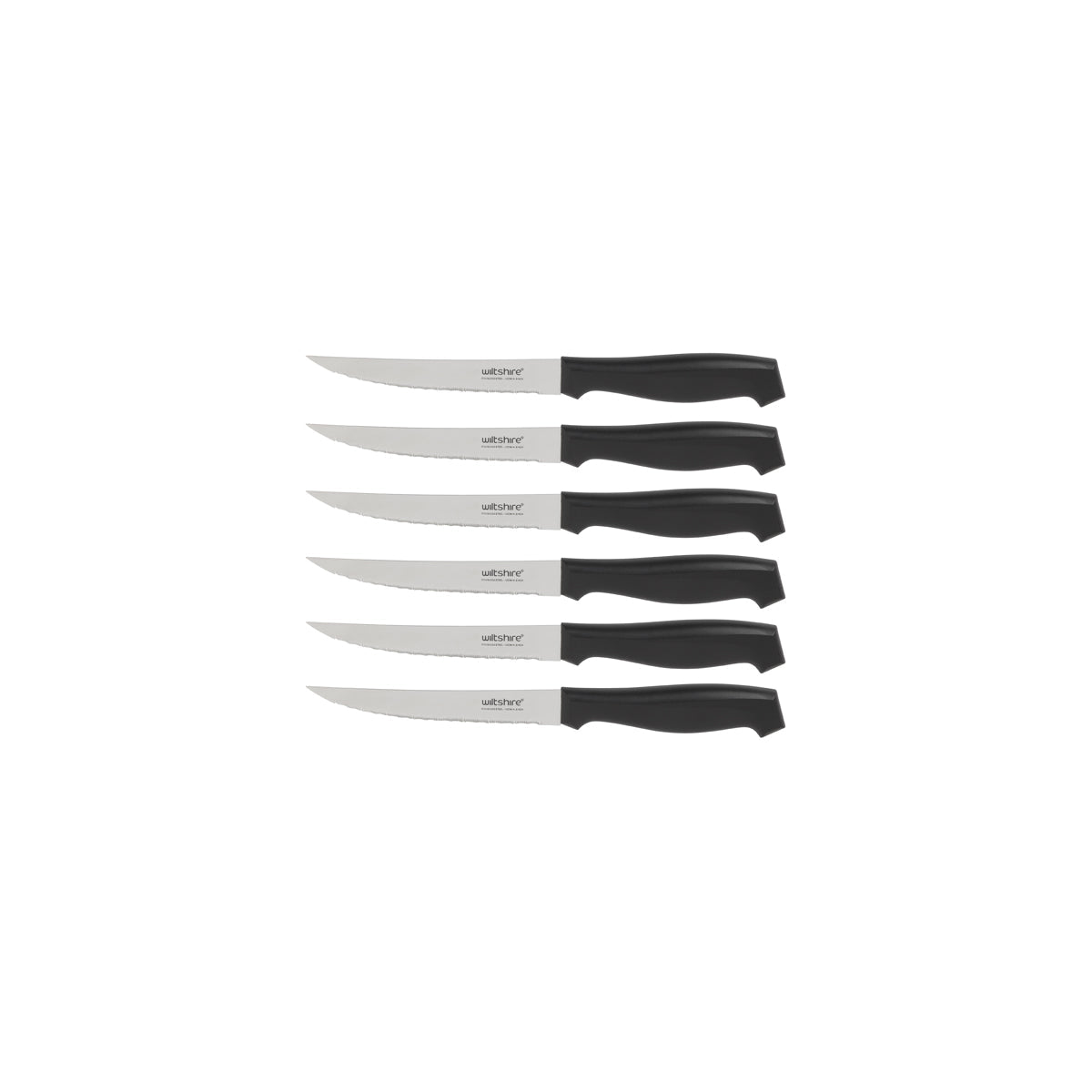 Laser Steak Knife Set 6pc