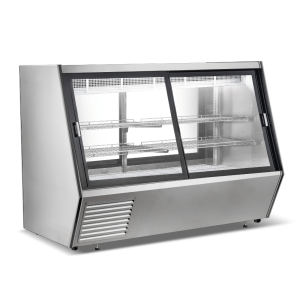 Bonvue Dual-Access Refrigerated Deli, Meat and Seafood Display Case - AMS-21DD