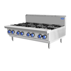 COOKRITE OPEN 8 BURNER COOK TOPS LPG AT80G8B-C-LPG