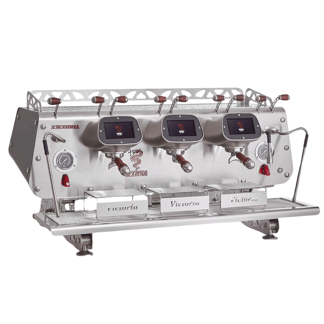 Bezzera VICTORIA Black 3-Group Professional Espresso Machine - BZVICTORIA3B