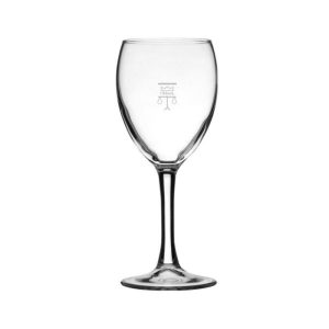Crown Glassware Atlas Wine with Crown Logo - Pour Line