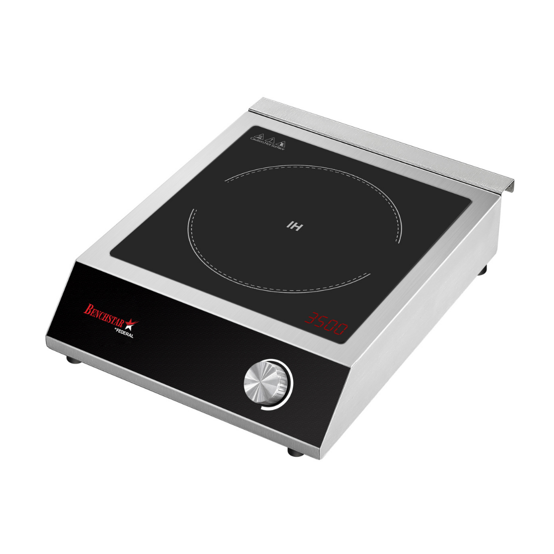 Benchstar Commercial Heat-resistant Ceramic Glass Hob Induction Plate – EIC350M-1