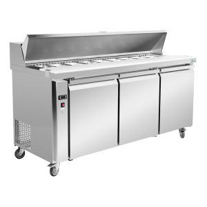 Thermaster three large door Sandwich Bar - SLB180