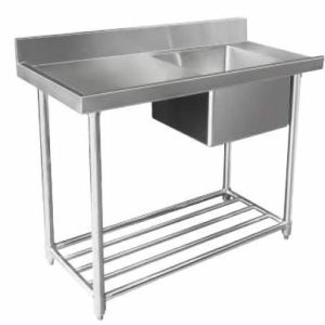 MIXRITE STAINLESS STEEL DISHWASHER SINGLE INLET SINK WSS17120L