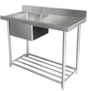 MIXRITE STAINLESS STEEL DISHWASHER SINGLE INLET SINK 2 WSS17120R