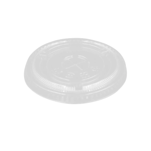PakMax 90mm PET Flat Lids - CCFL-90C-PET-LID
