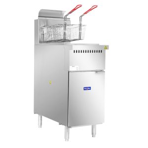VP122 V Pan Natural Gas Deep Fryer