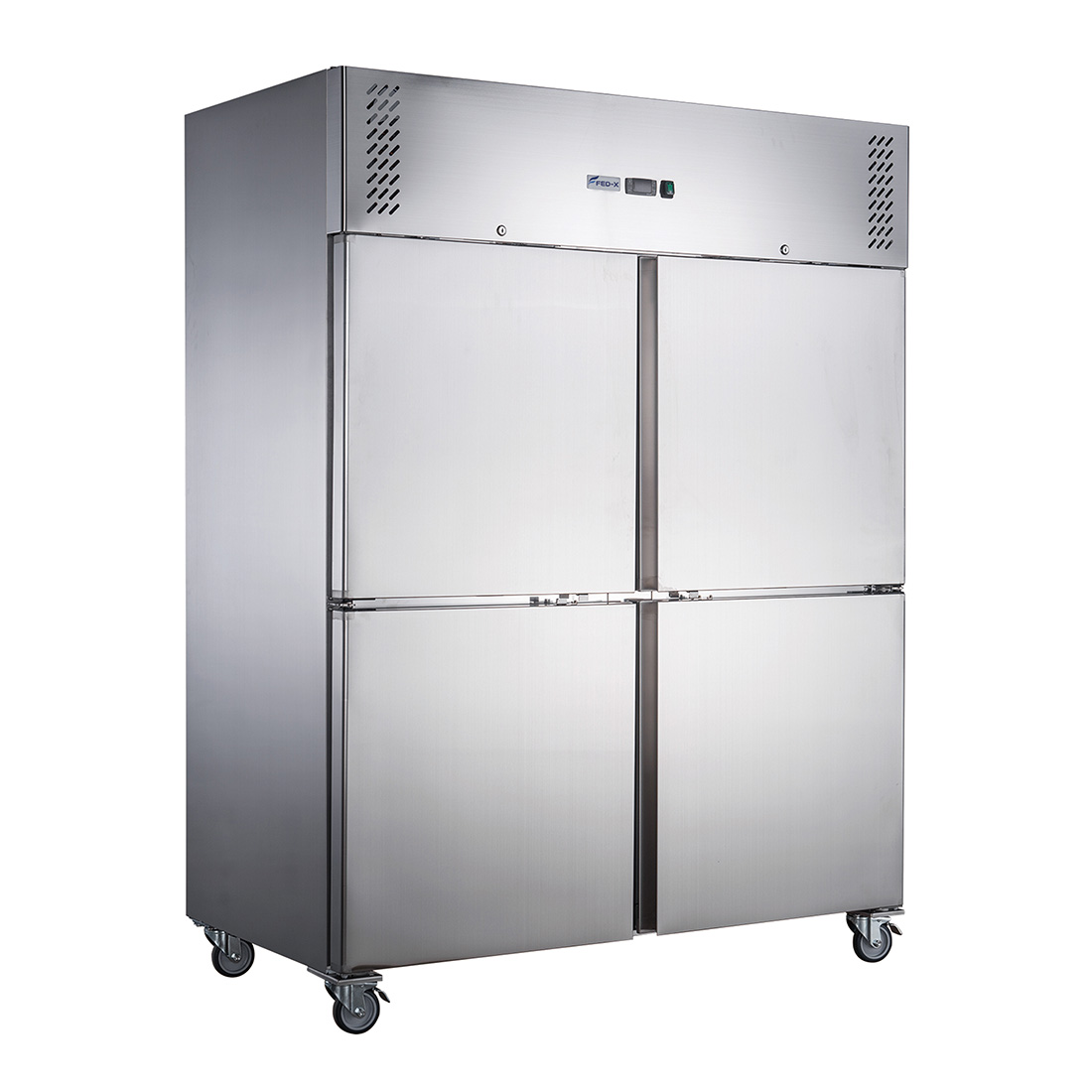 FED-X S/S Split Four-Door Upright Fridge - XURC1200S2V