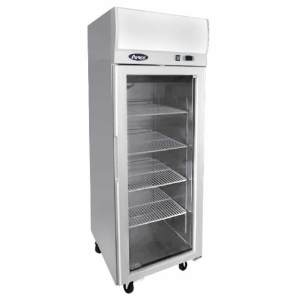 ATOSA TOP MOUNTED SINGLE DOOR GLASS FRIDGE YCF9401
