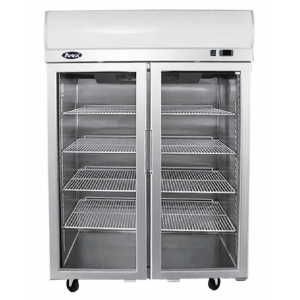 ATOSA TOP MOUNTED DOUBLE DOOR GLASS FRIDGE YCF9402